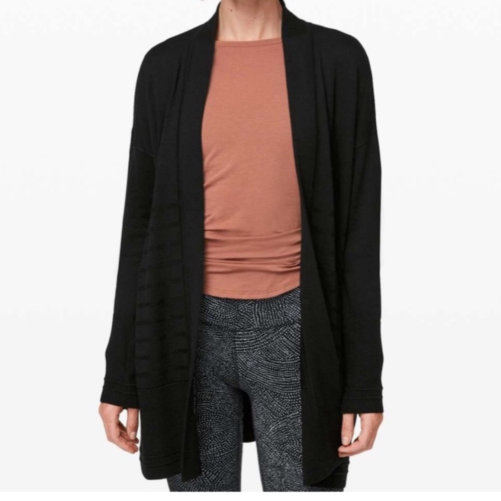 Lululemon Graceful Embrace Wrap Cardigan Women’s Size 10